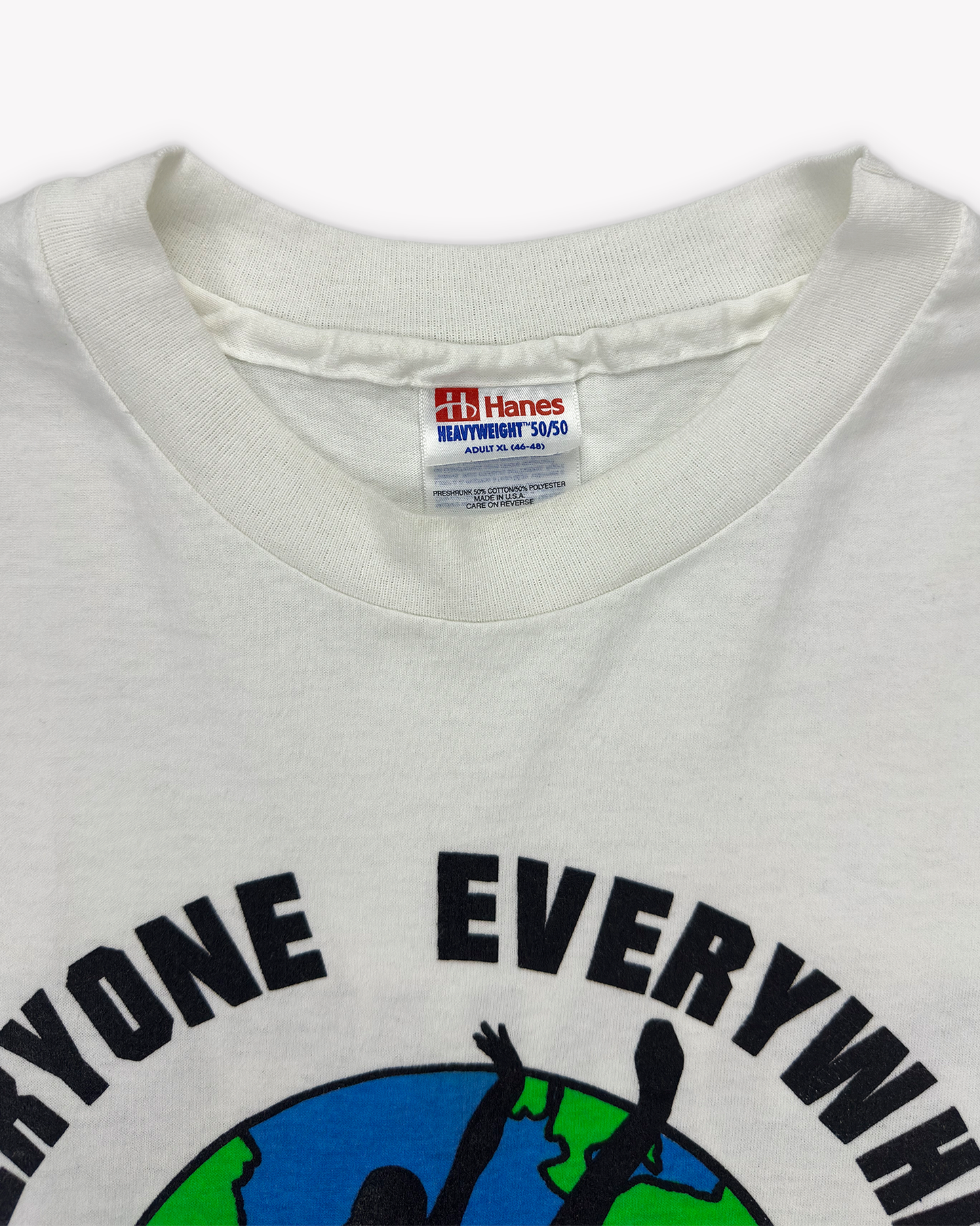 1995 Dance Single Stitch Tee: White L/XL