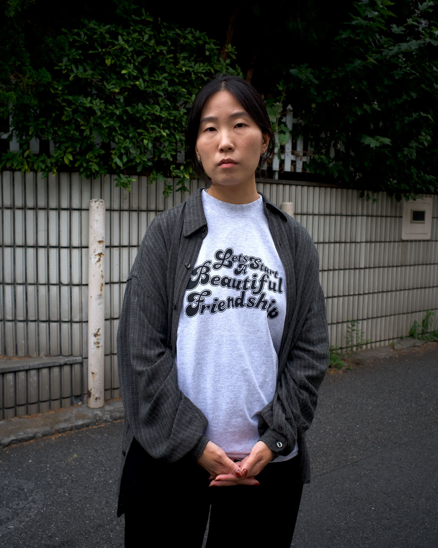 Beautiful Friendship Tee: Grey