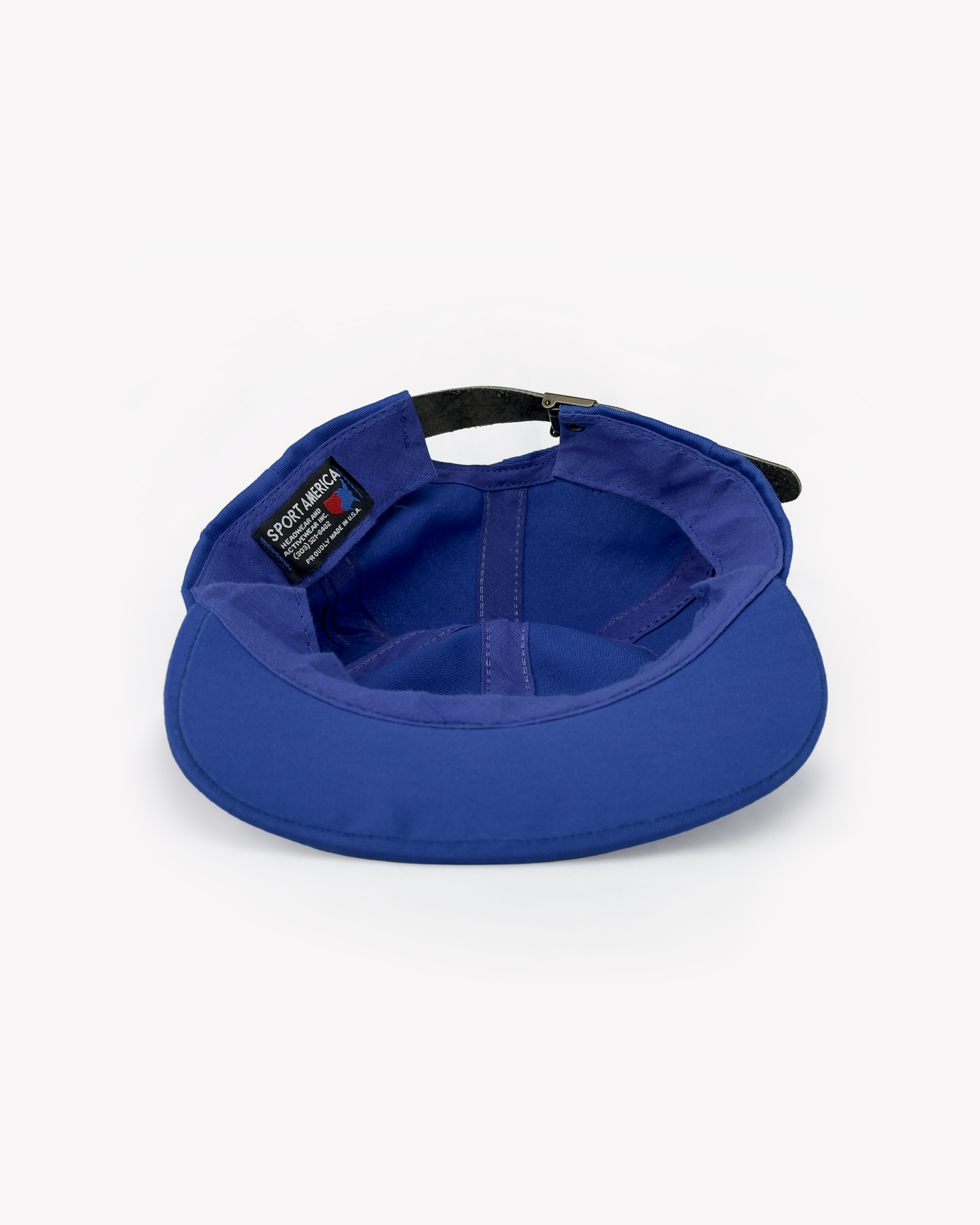 90s Hollywood 6 Panel Cap: Blue