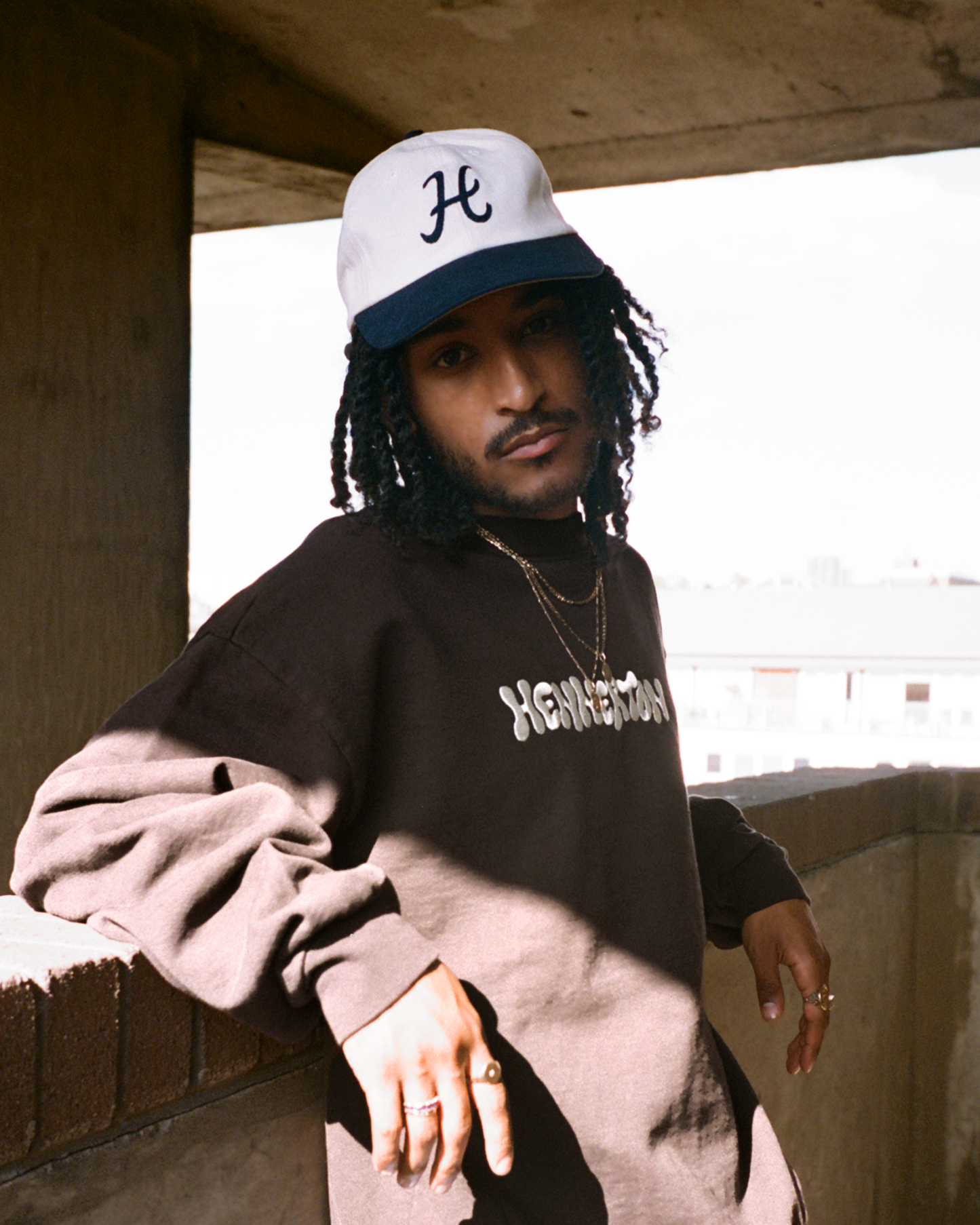 MAJOR LEAGUE CAP: WHITE/NAVY