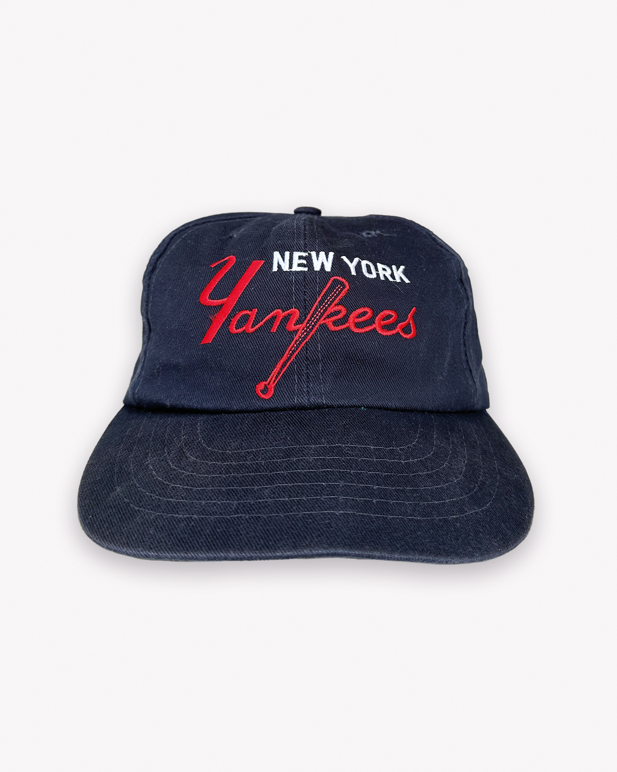 90s　New York Yankees vintage cap Vintage 90s New York Yankees Fitted Hat Size 7 Genuine