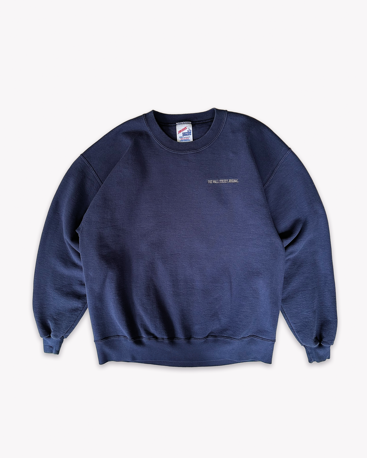 90s Wall Street Journal Sweat: Navy M/L
