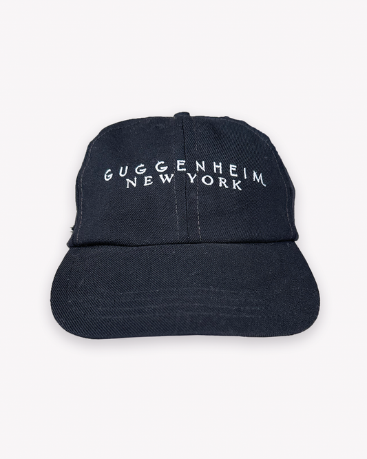 90s Guggenheim New York Museum Cap: Black