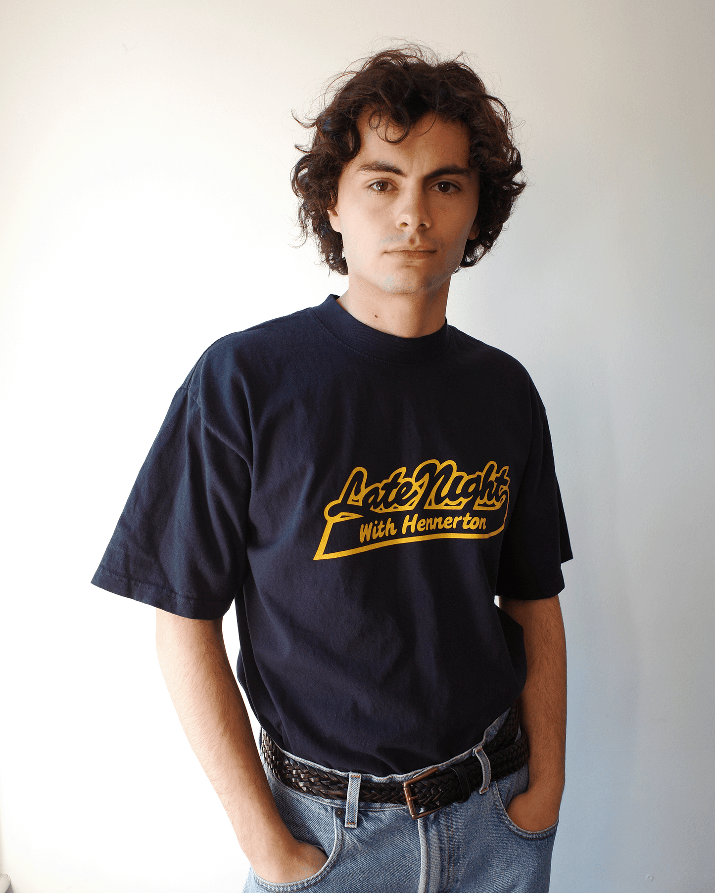 Late Night Tee: Navy