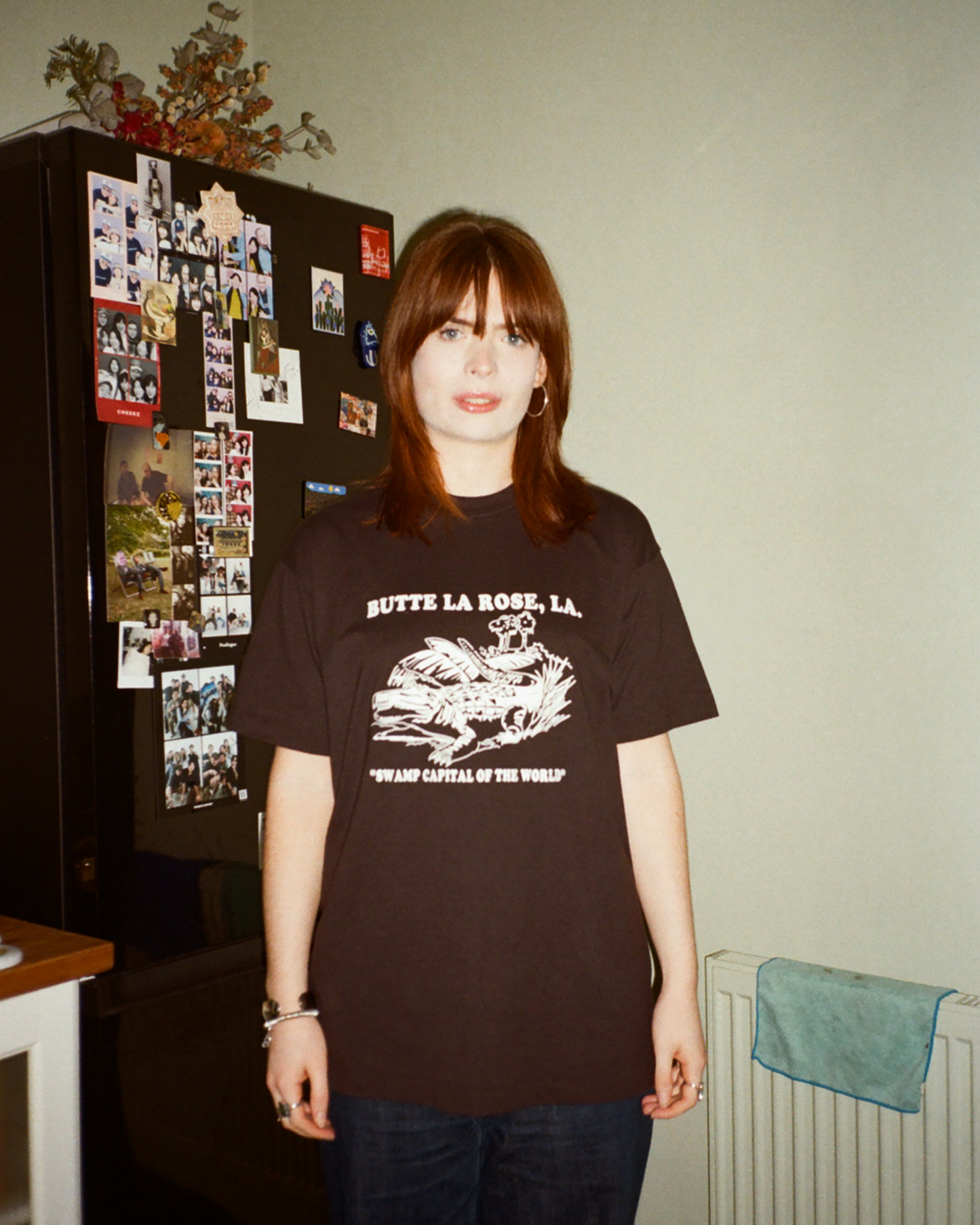 90s Butte La Rose Single Stitch Tee: Black M/L