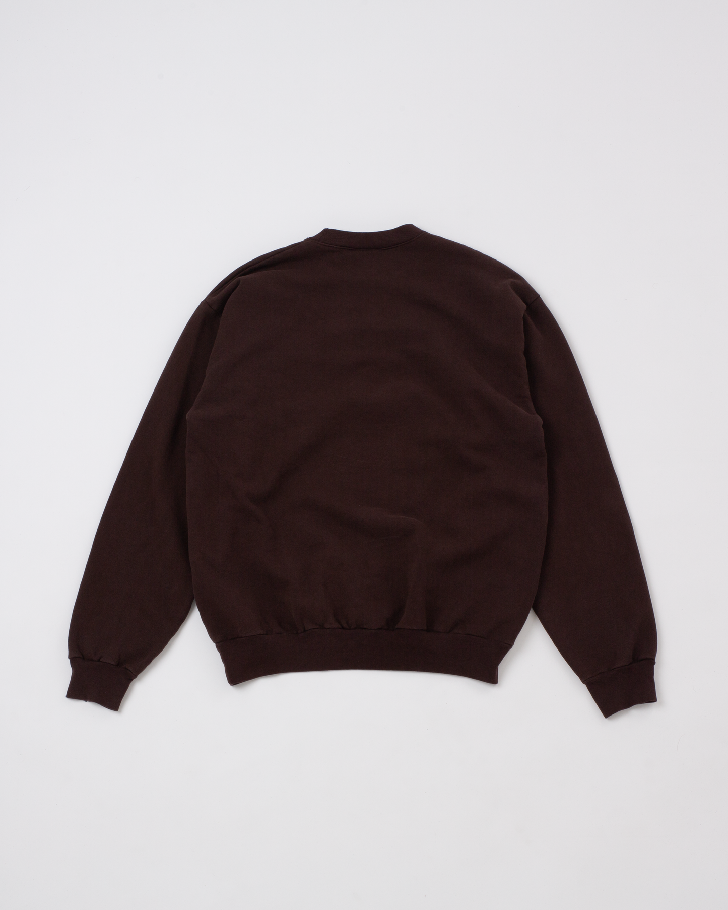 SLIME LOGO SWEATSHIRT: CHOCOLATE