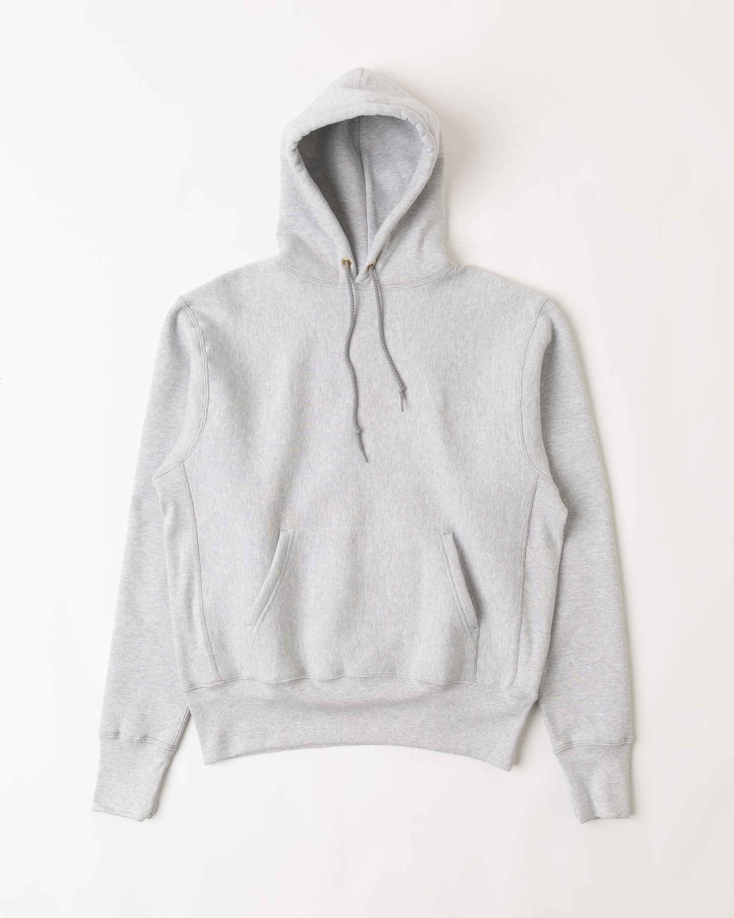 CAMBER USA CROSS-KNIT HOODIE: GREY