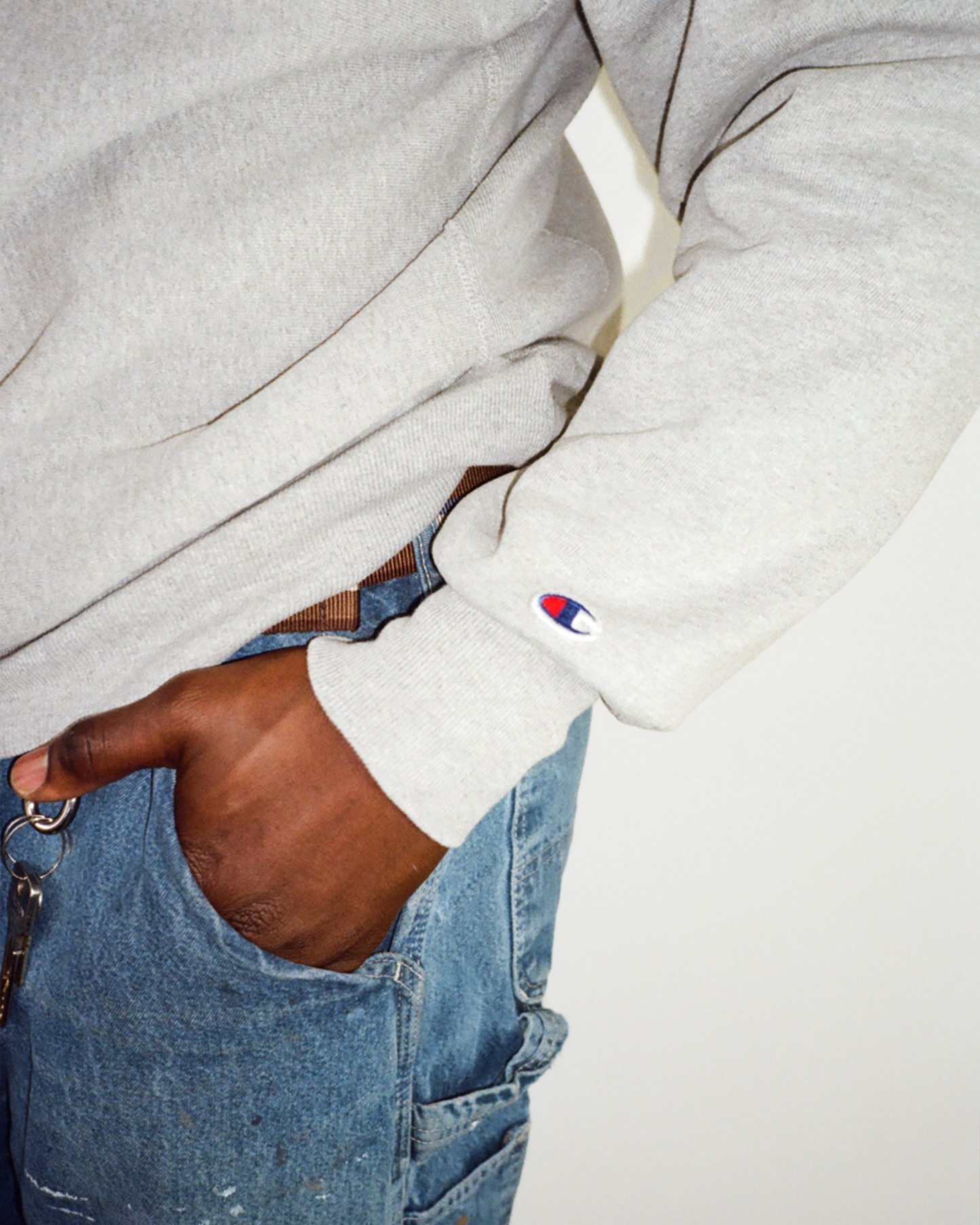 90s Champion Arizona State University Sweatshirt: Grey L