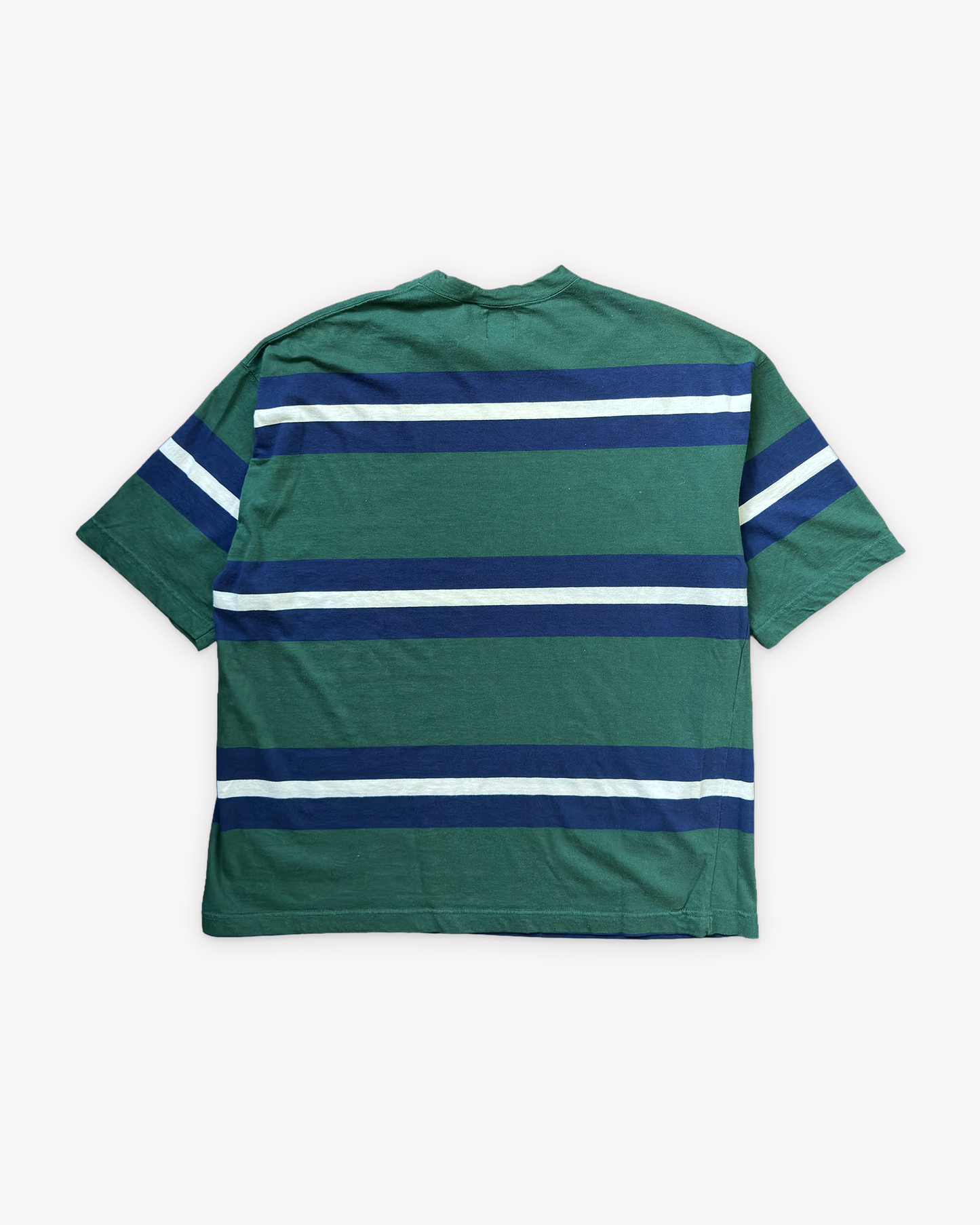 90s Gap Striped Tee: Green L