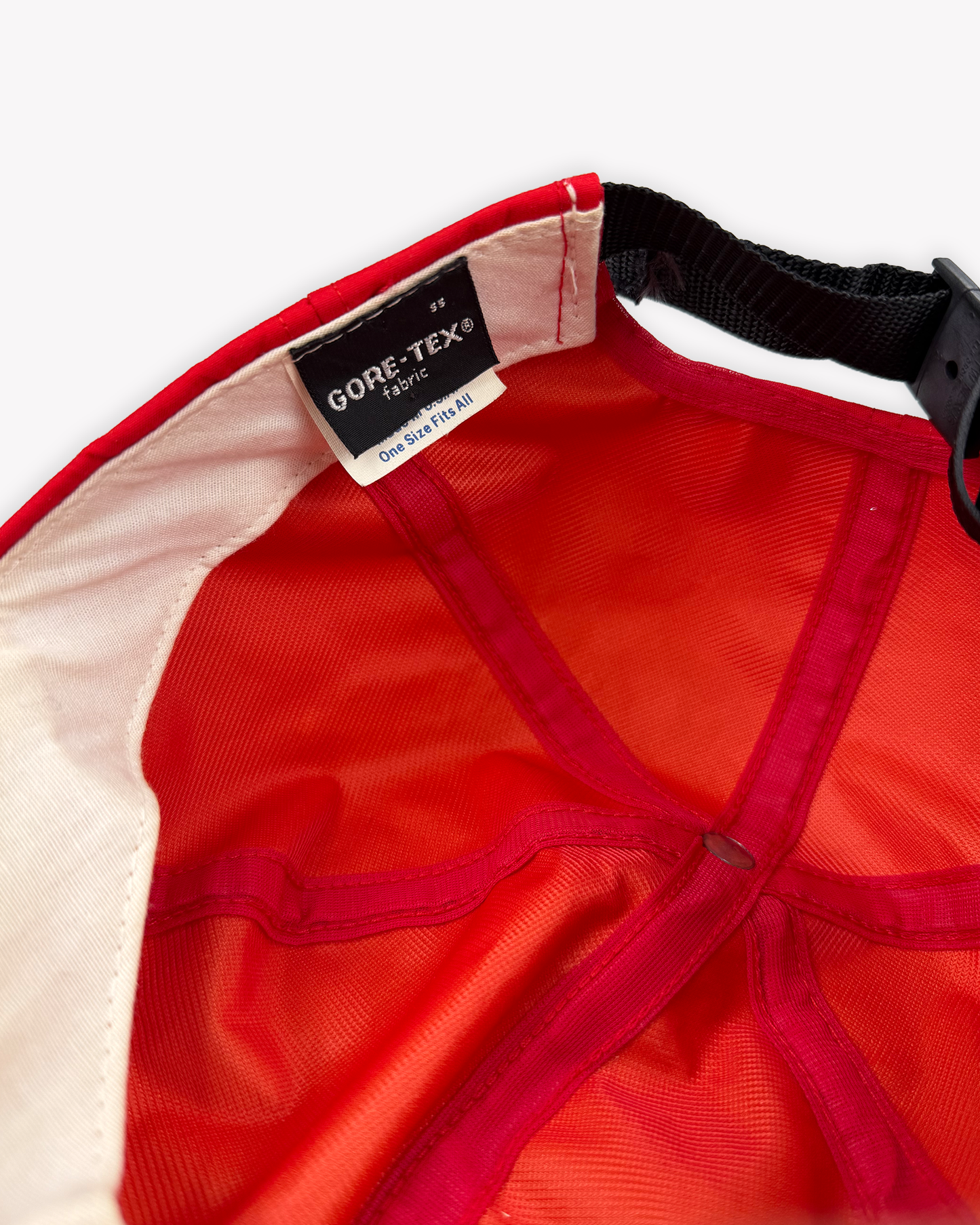 90s Gore-Tex 6 Panel Cap: Red