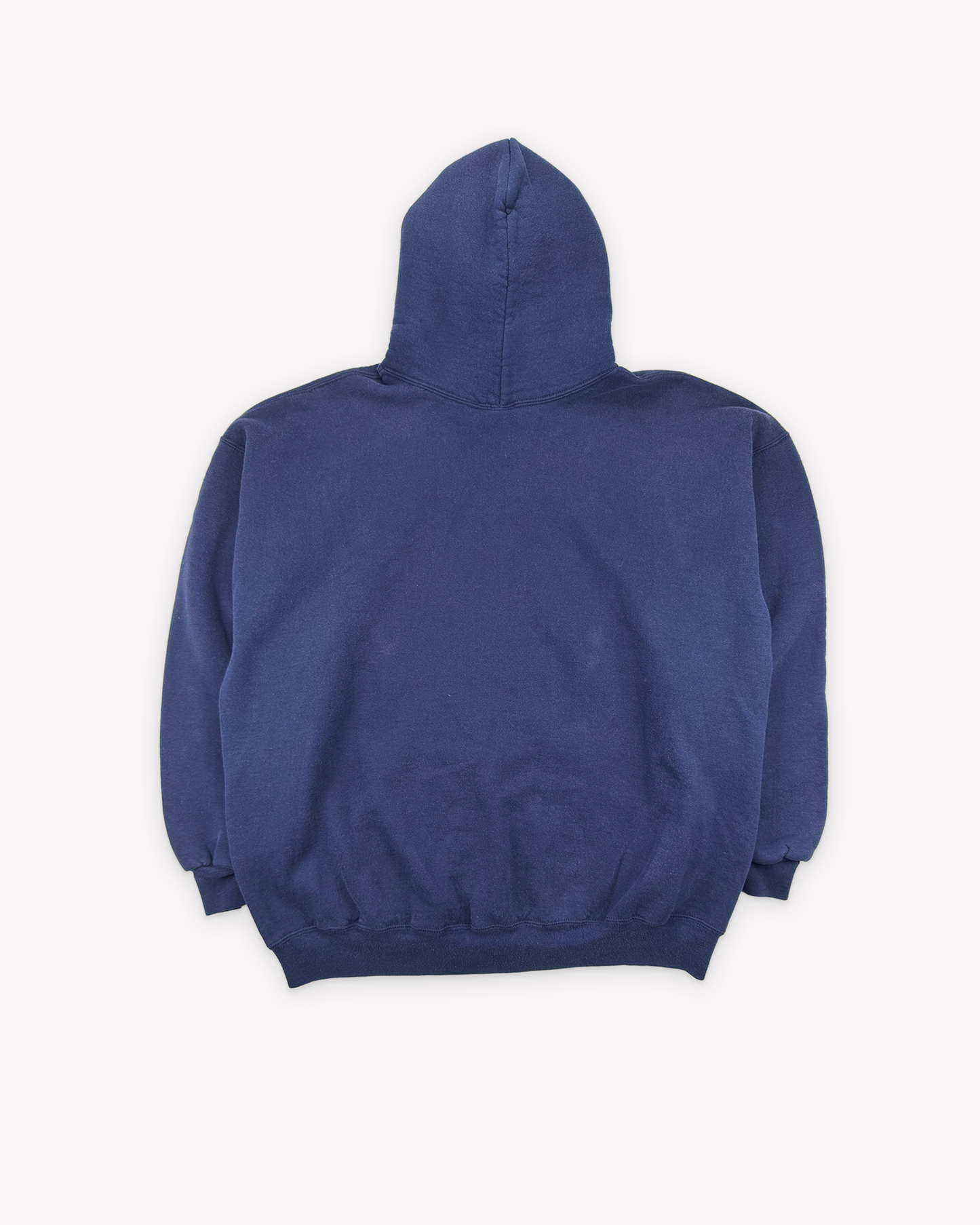 90s Russell Grizz Wrestling Hoodie: Navy XL