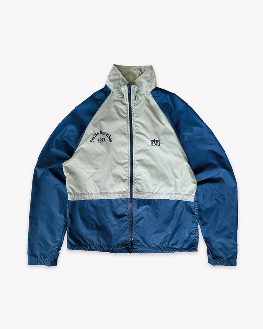 1982 Boston Marathon Bill Rodgers Track Jacket: Blue S
