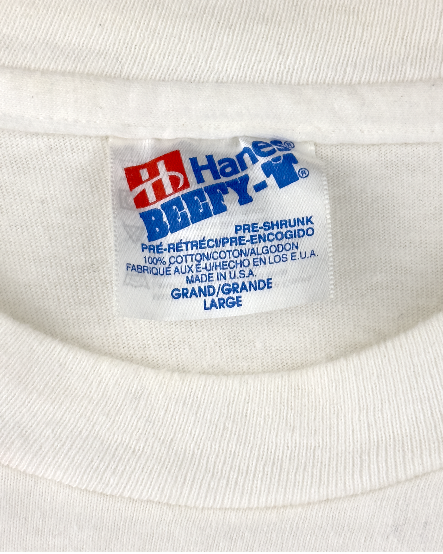 1993 NYC Marathon Single Stitch Tee: White M