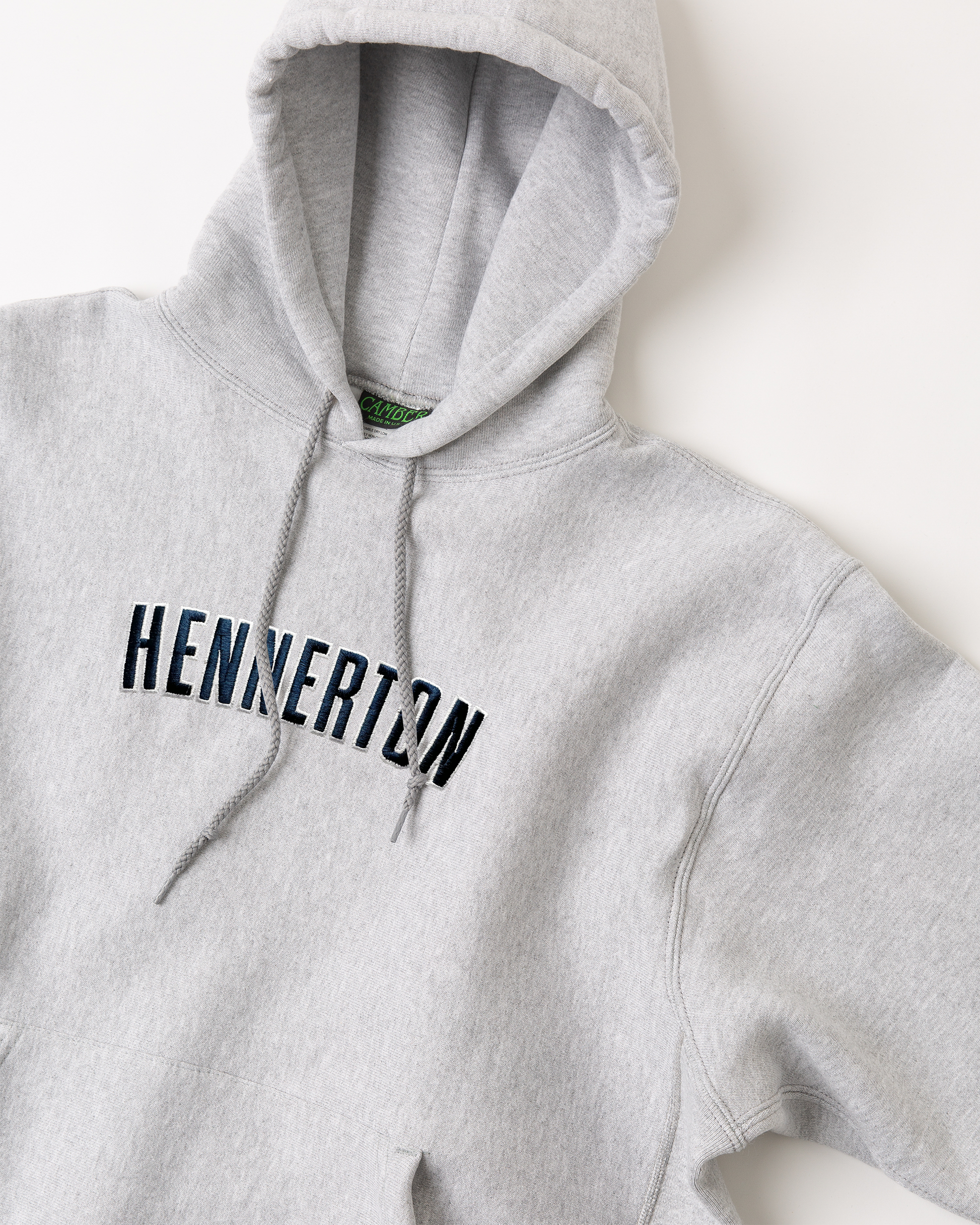 CAMBER ARC LOGO HOODIE GREY