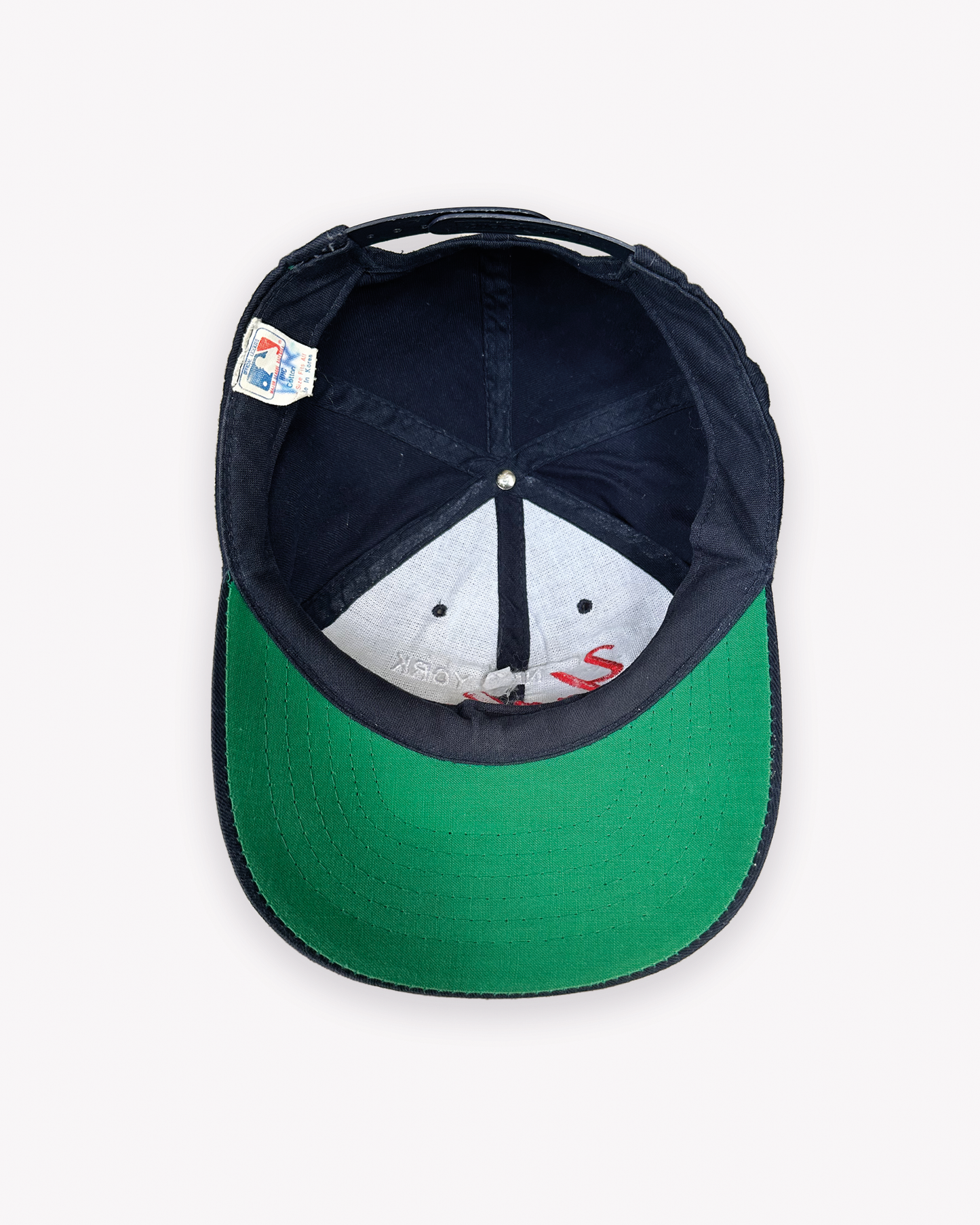90s New York Yankees Cap: Navy