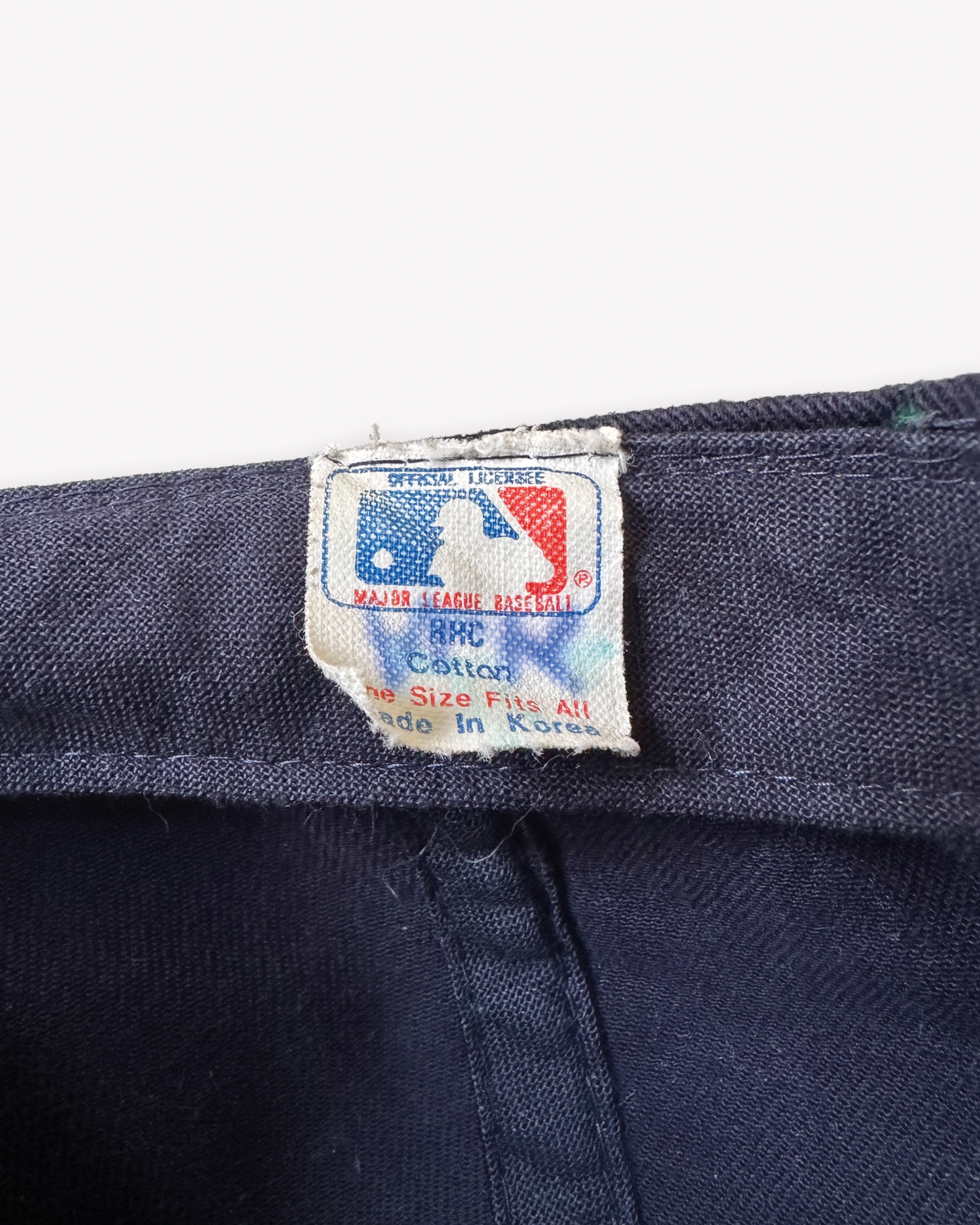 90s New York Yankees Cap: Navy