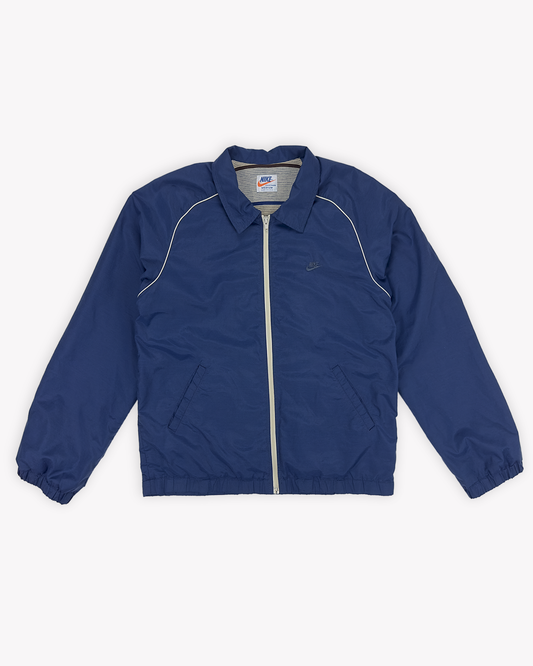 80s Nike Windbreaker Jacket: Blue M