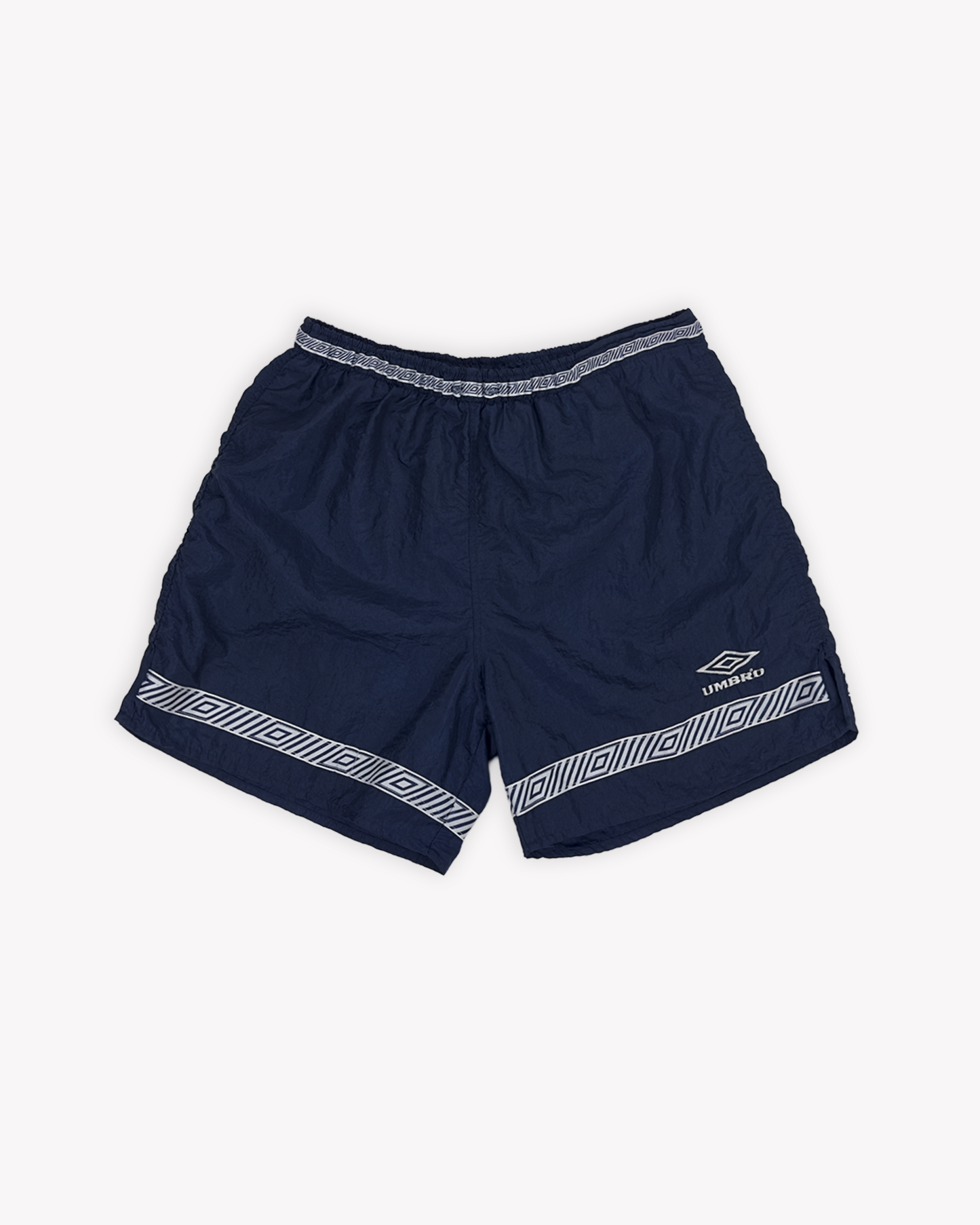 90s Umbro Nylon Shorts: Navy 28-32"