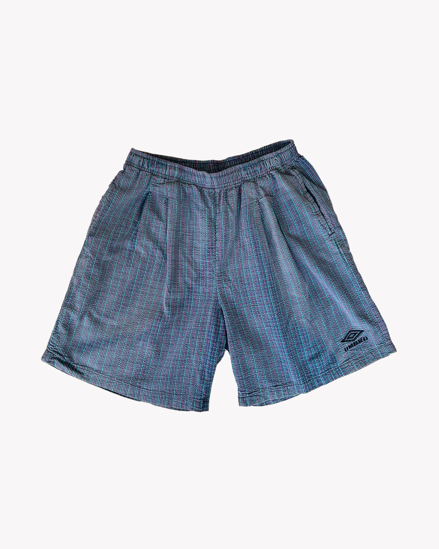 90s Umbro Seersucker Shorts: 30-34"