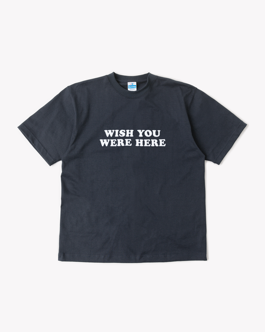 Wish You Were Here Tee: Vintage Navy