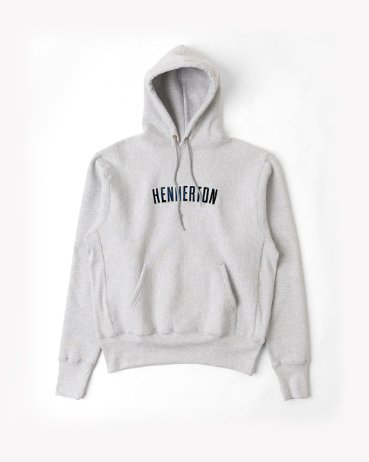 Camber Arc Logo Hoodie: Grey