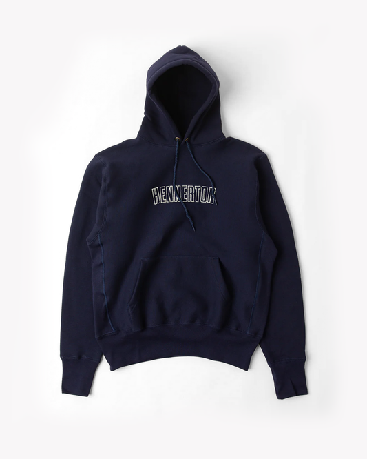 Camber Arc Logo Hoodie: Navy