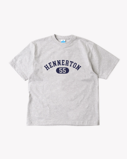 College '55' Tee: Grey