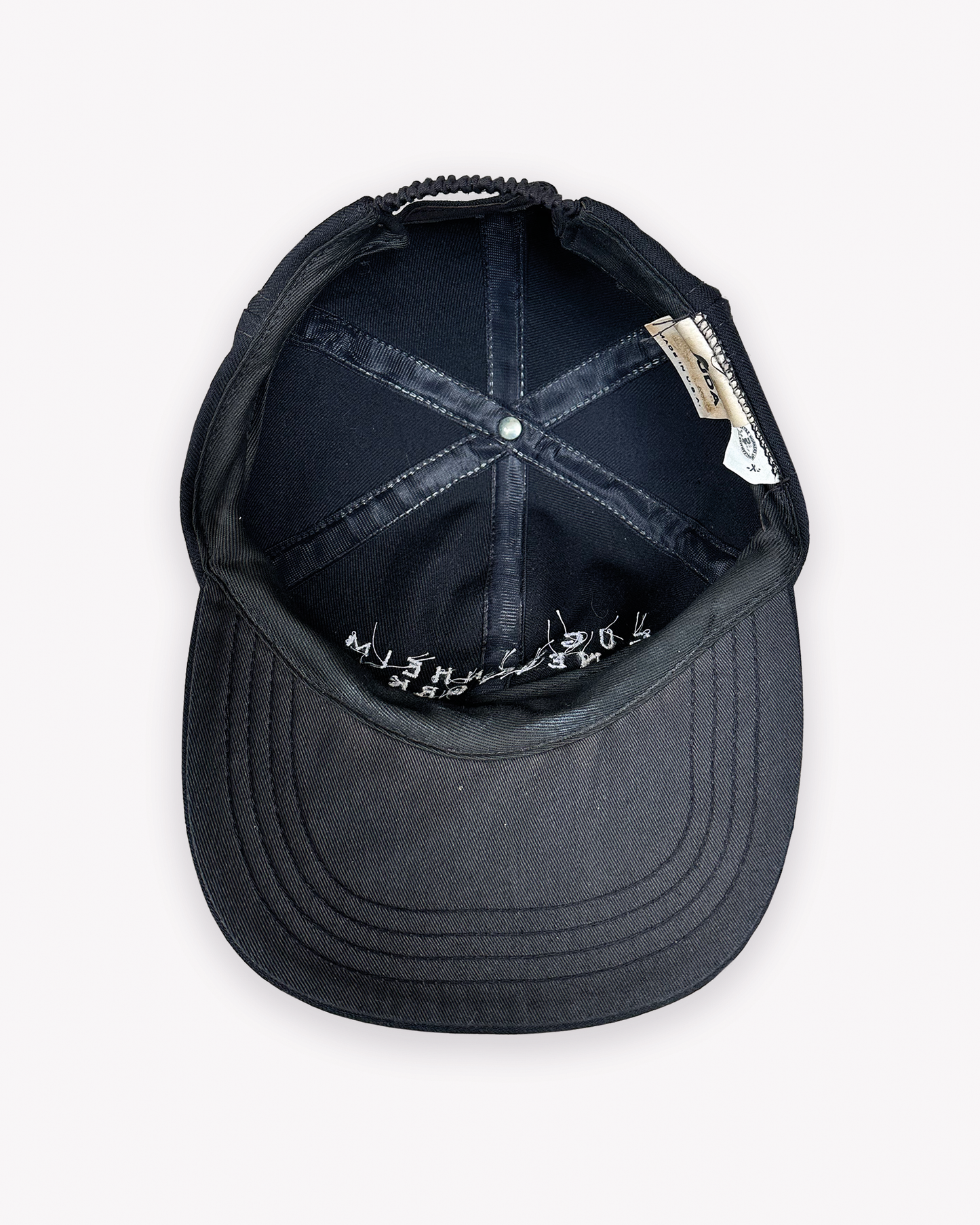 90s Guggenheim New York Museum Cap: Black
