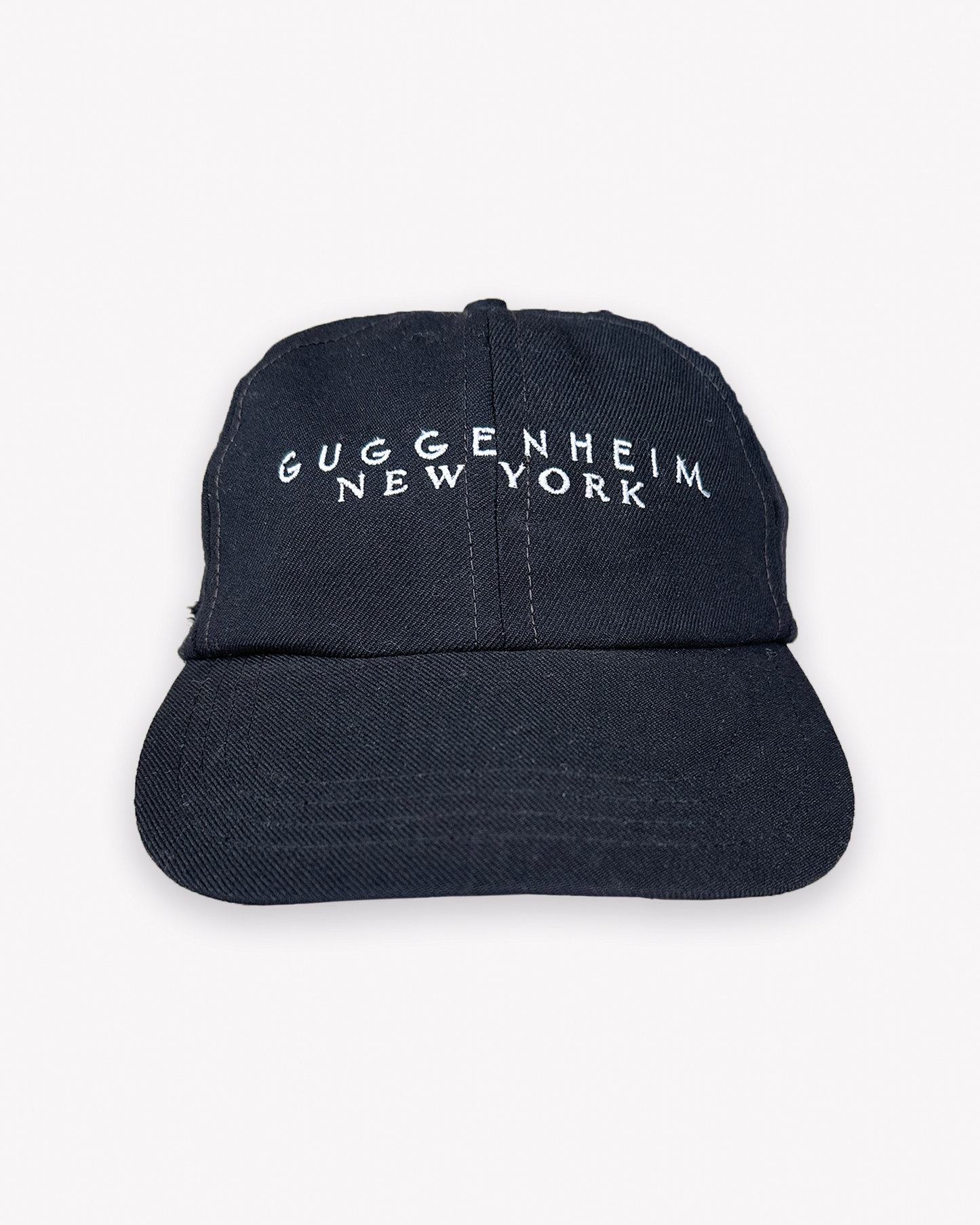 90s Guggenheim New York Museum Cap: Black