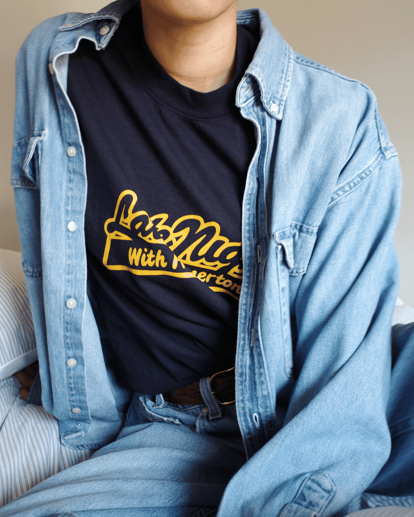 Late Night Tee: Navy