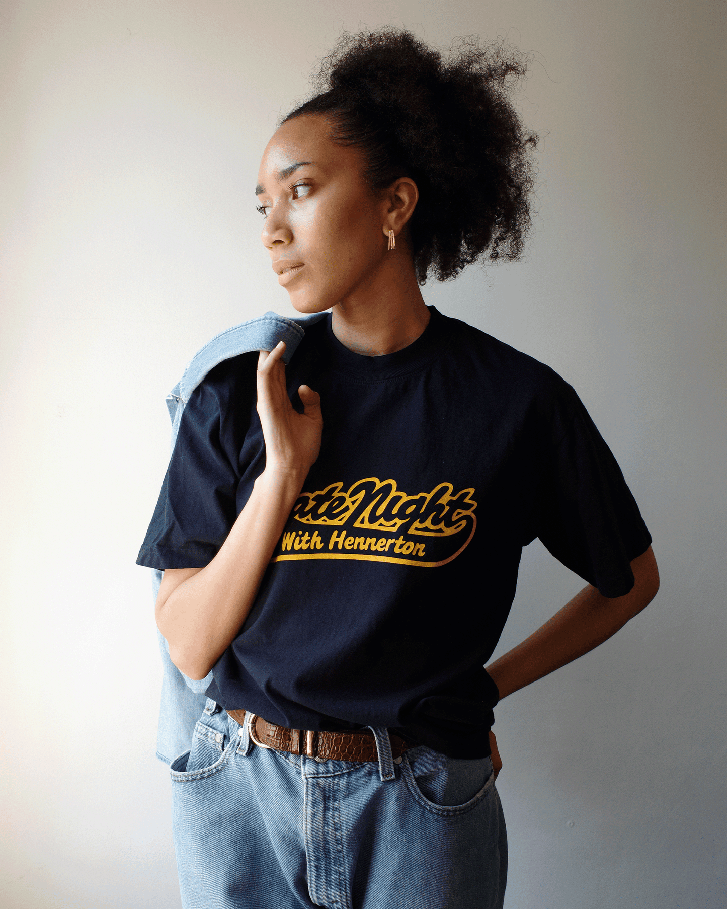 Late Night Tee: Navy