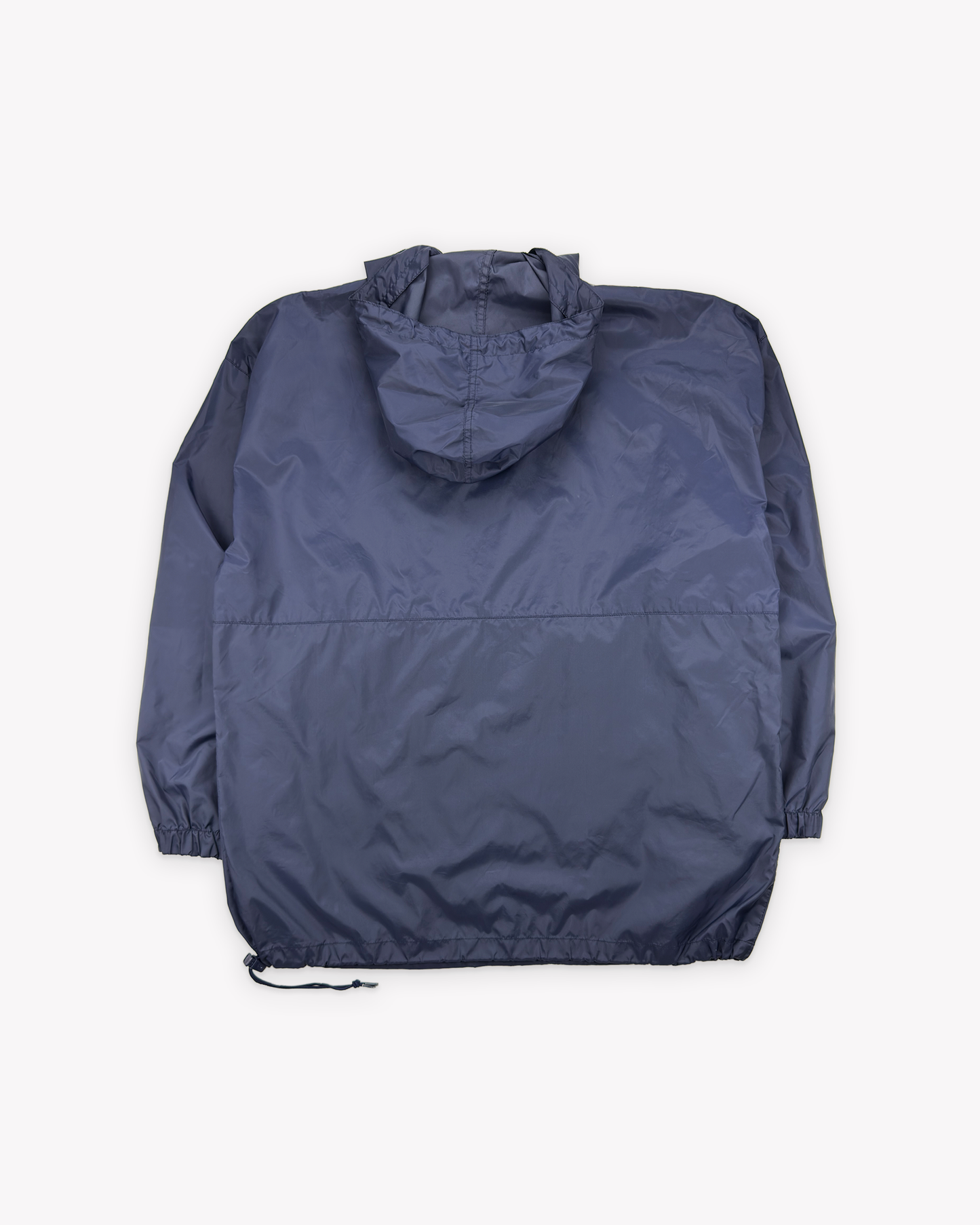90s J.Crew Nylon Hooded Anorak: Navy L