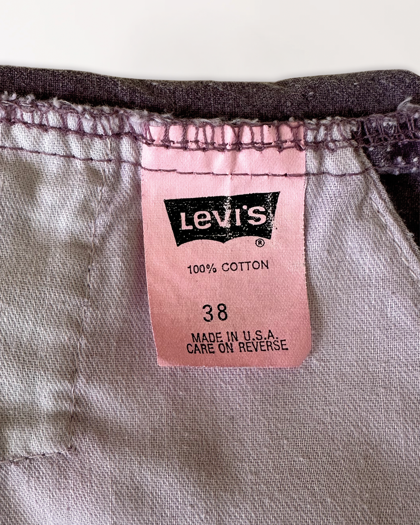 1991 LEVI'S SILVER TAB SHORTS 35"