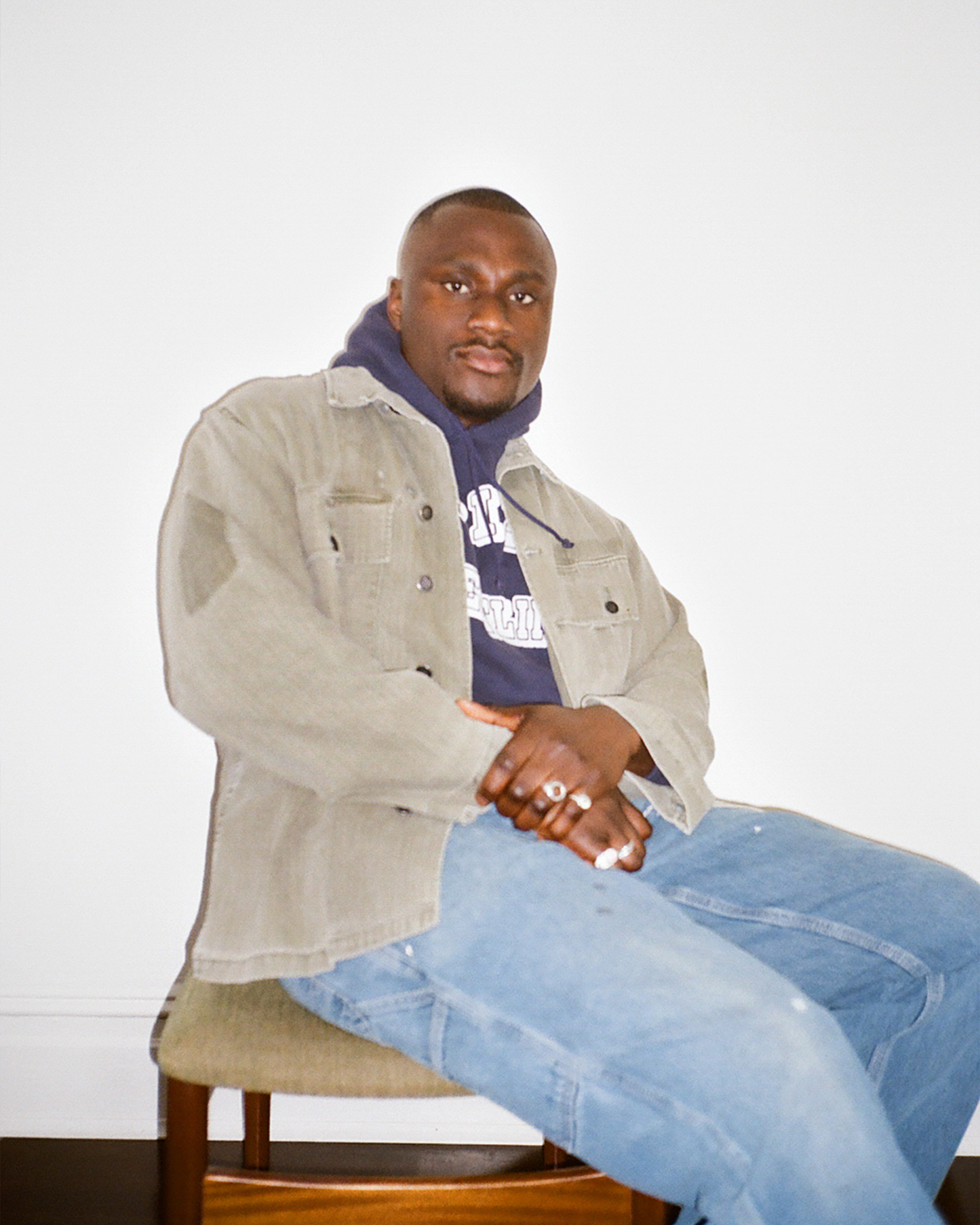 40s U.S. Army WWII HBT Jacket: Olive M