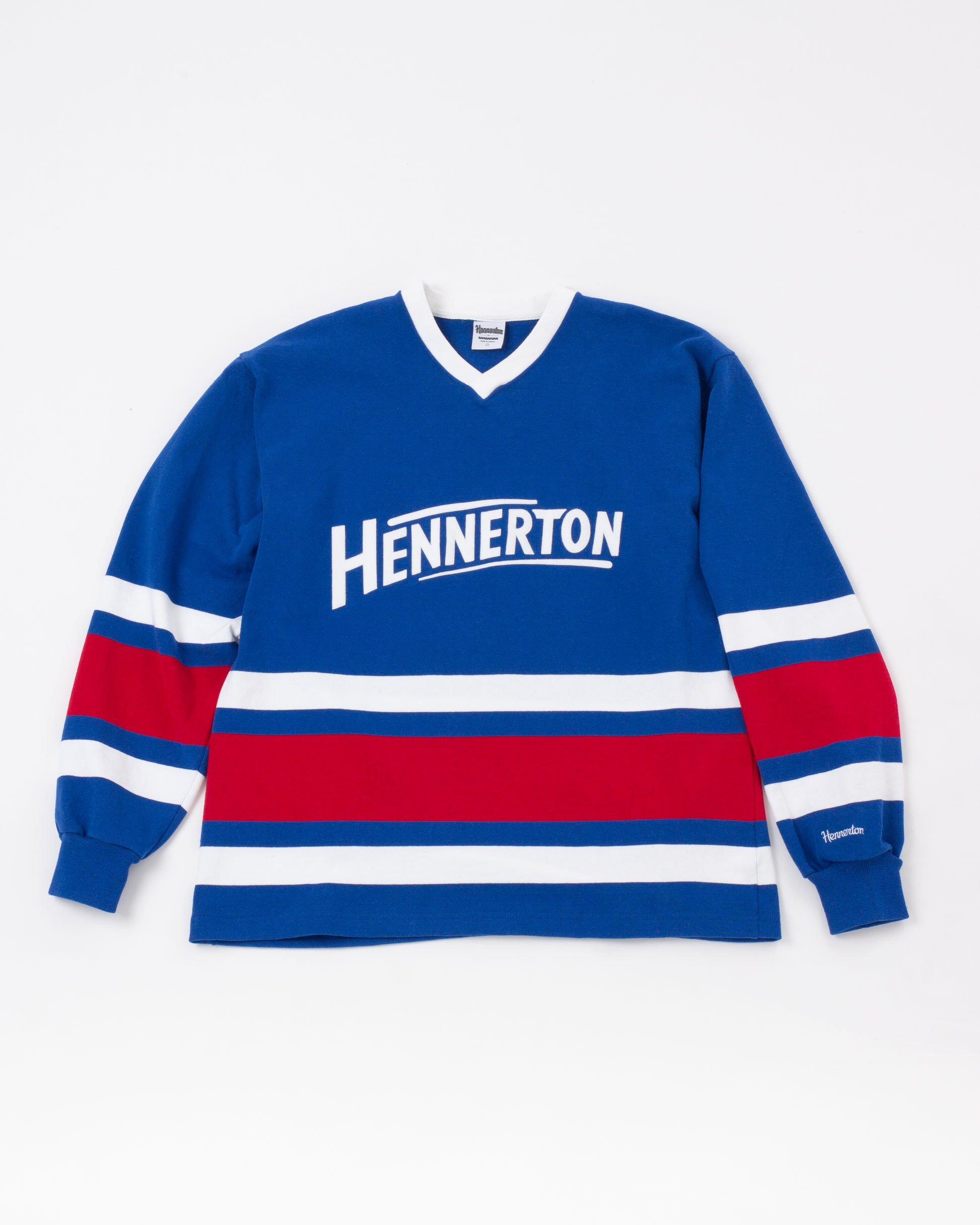 Royal blue best sale hockey jersey